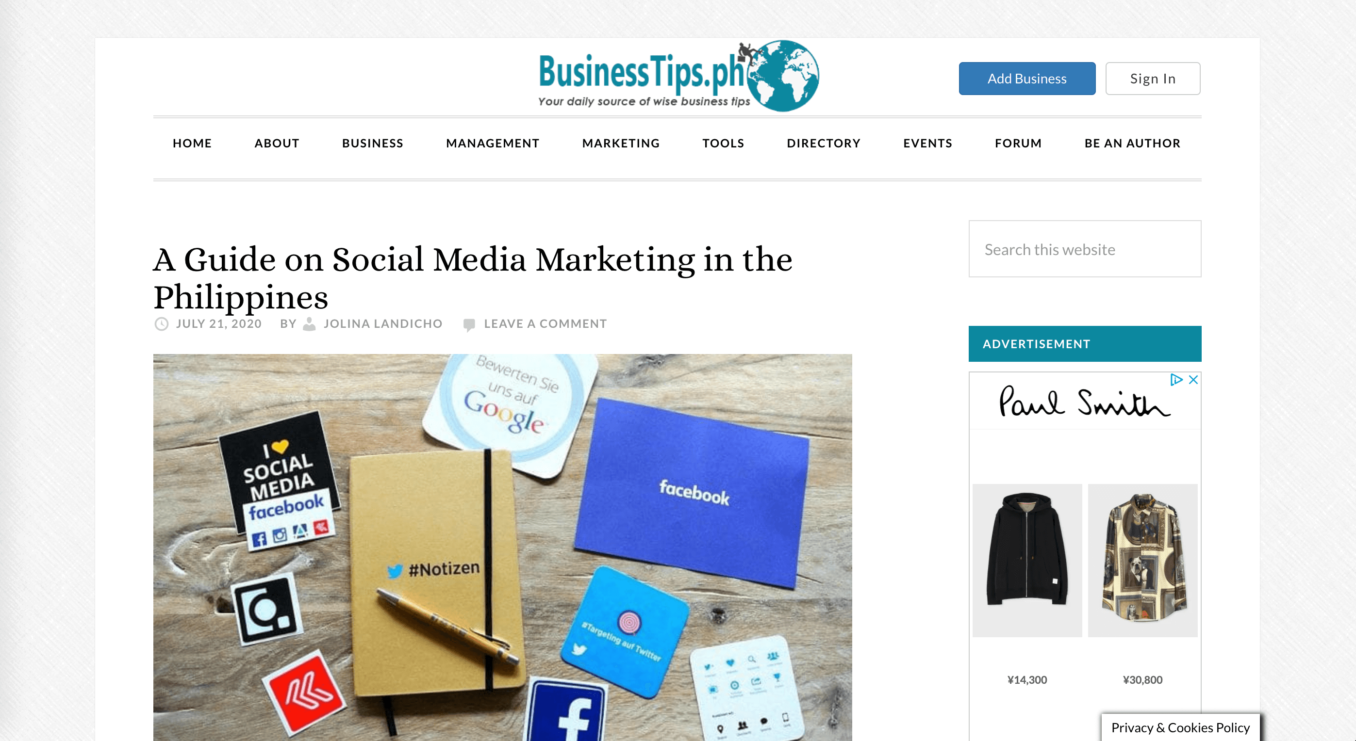Business Tips
