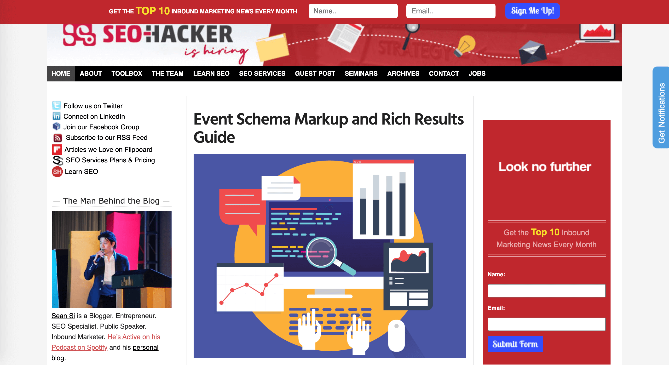 SEO Hacker Blog